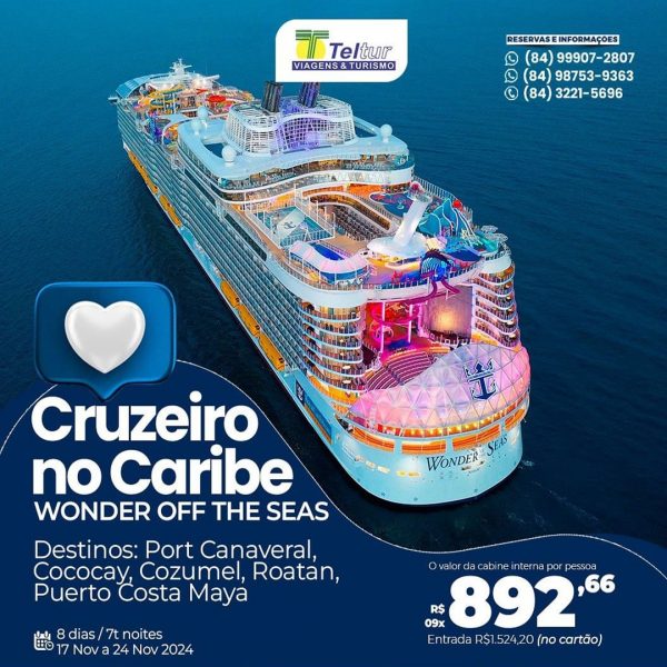CRUZEIRO NO CARIBE